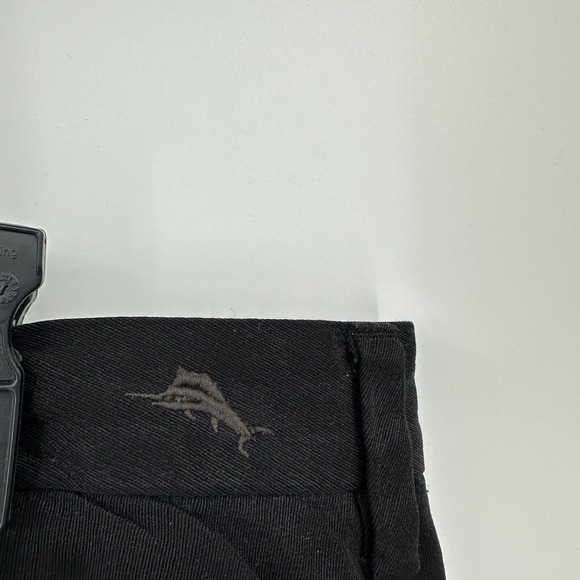 Tommy Bahama Dress Pants Mens 34x32 Black Straight Leg Trousers Formal Business - Picture 4 of 7